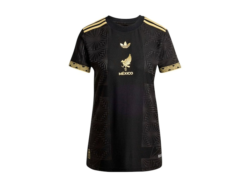 adidas Women's Mexico 25 Gold Jersey Black