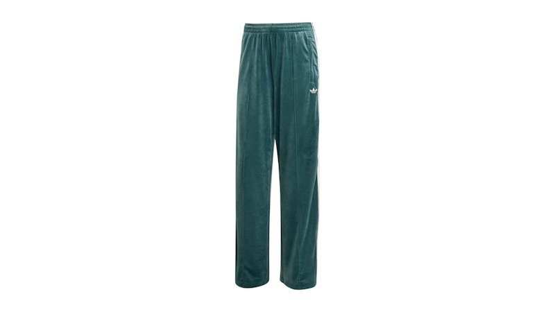 adidas Women's Originals x Liberty London Debossed Velvet Track Pants Aurora Ivy