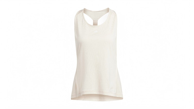 adidas Women's Power Aeroready Tank Top Linen/White