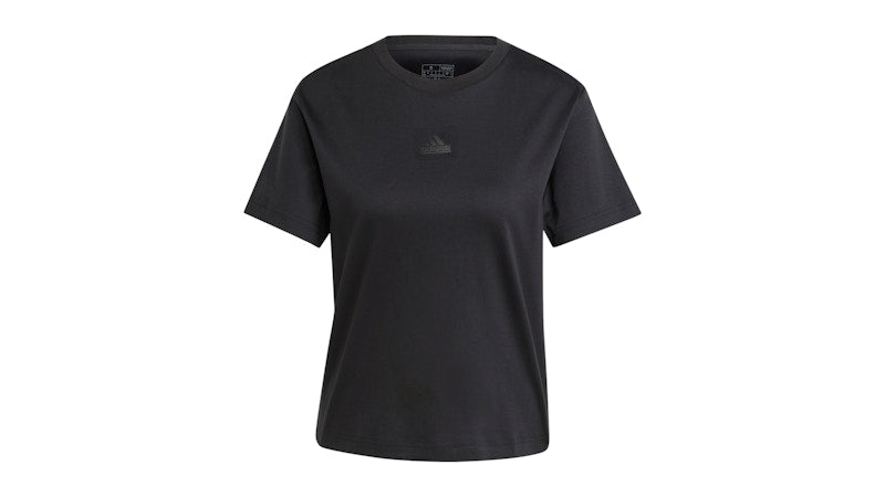 adidas Women's Signature Graphic Print T-Shirt Black
