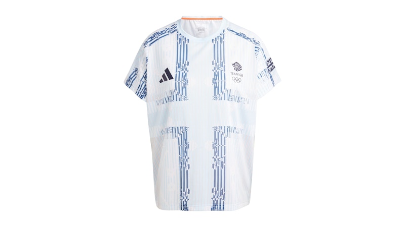 adidas Women's Team GB T-Shirt Sky Tint