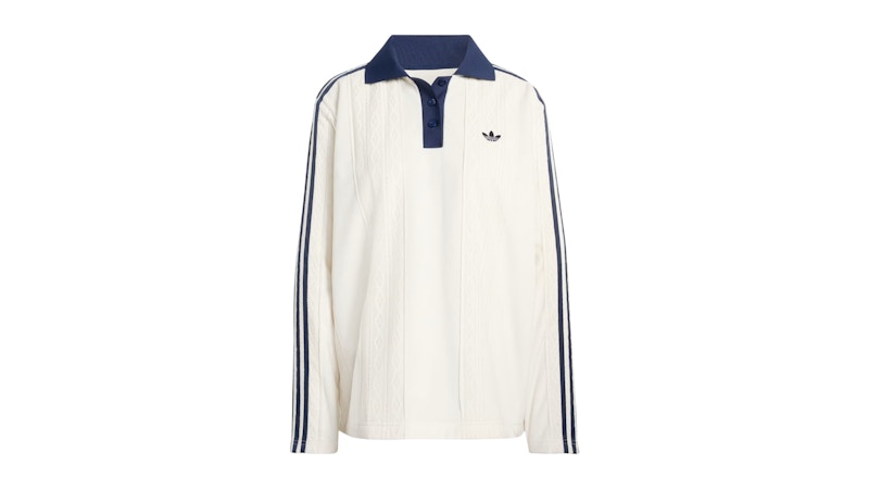 adidas Women's Winterised Longsleeve Soccer Jersey Off White