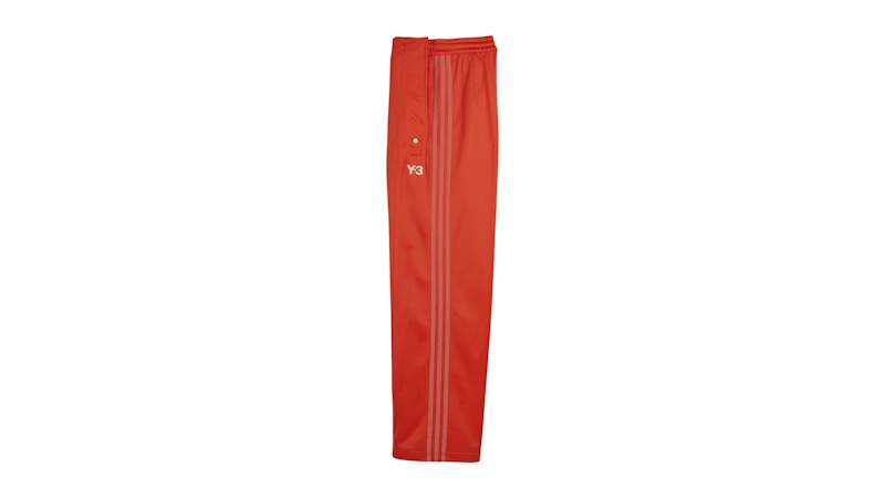 adidas Women's Y-3 Firebird Wide-Leg Track Pant Semi Solar Red/Cream White