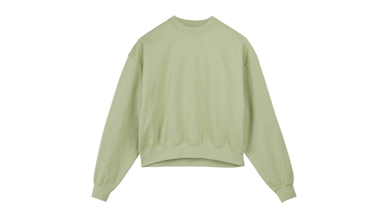 adidas Women's Y-3 French Terry Crew Sweatshirt Magic Lime