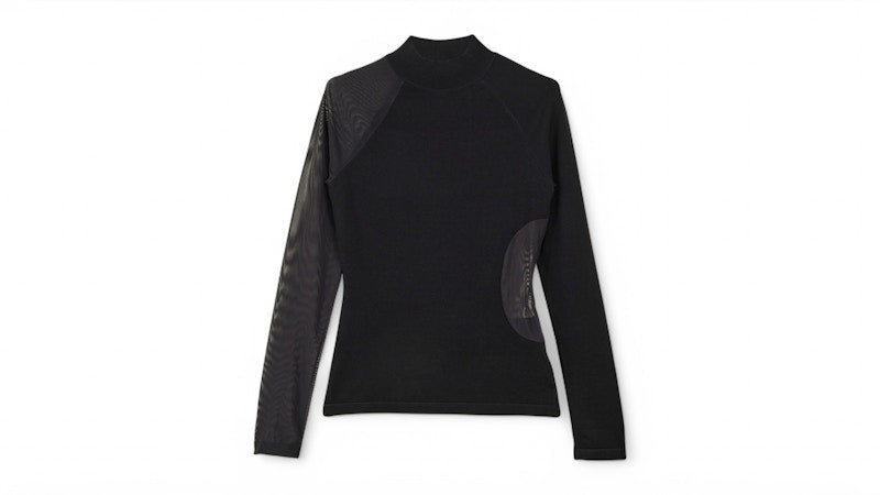 adidas Women's Y-3 Knit Long-Sleeve Top Black