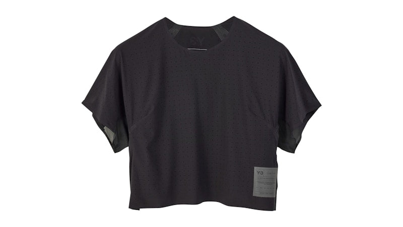 adidas Women's Y-3 Short Sleeve Tee Black