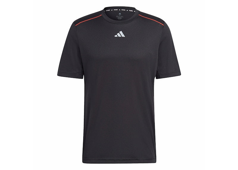 adidas Workout Base Logo Tee Black/Transparent