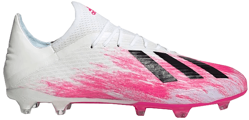 adidas X 19.2 FG White Black Shock Pink