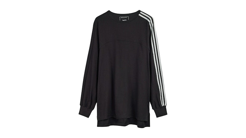 adidas Y-3 3-Stripes Long Sleeve Long-Sleeve Top Black