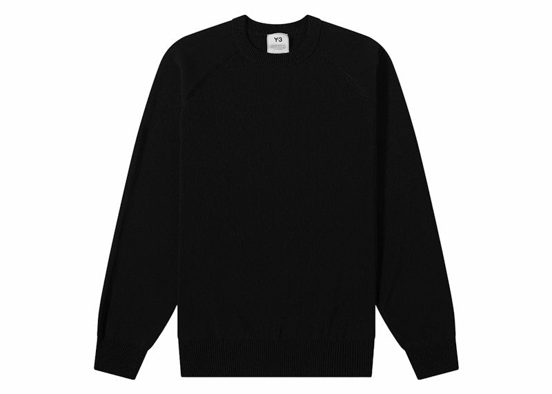 adidas Y-3 Adidas Classic Knit Crew Sweater Black