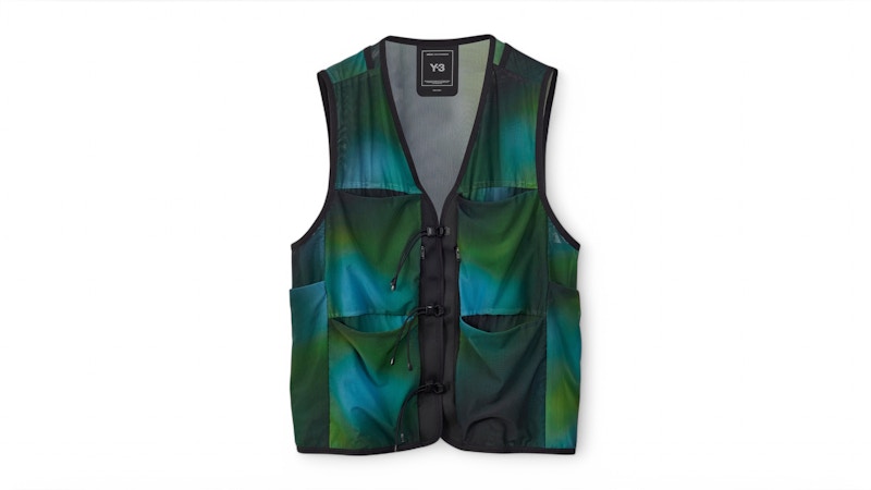 adidas Y-3 Allover Print Mesh Vest Multicolor