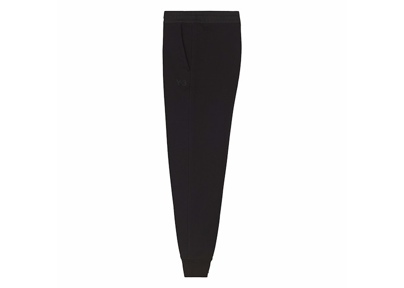 adidas Y-3 Classic Terry Cuffed Pants Black