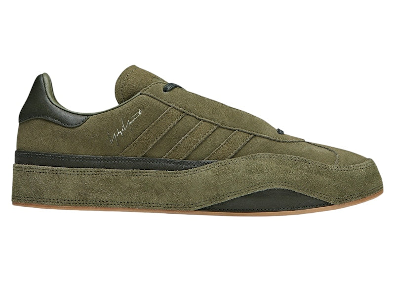 adidas Y-3 Gazelle Olive Strata Night Cargo