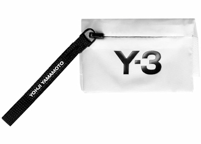 adidas Y-3 Mini Wrist Wallet White