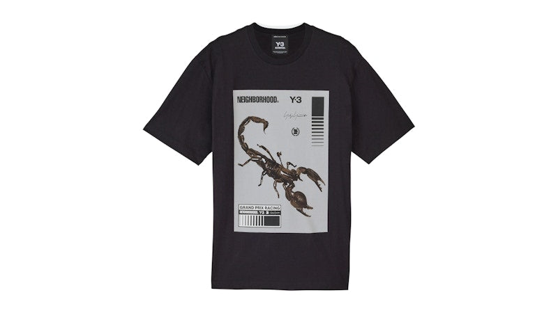 adidas Y-3 NBHD Graphic T-Shirt Black Granite