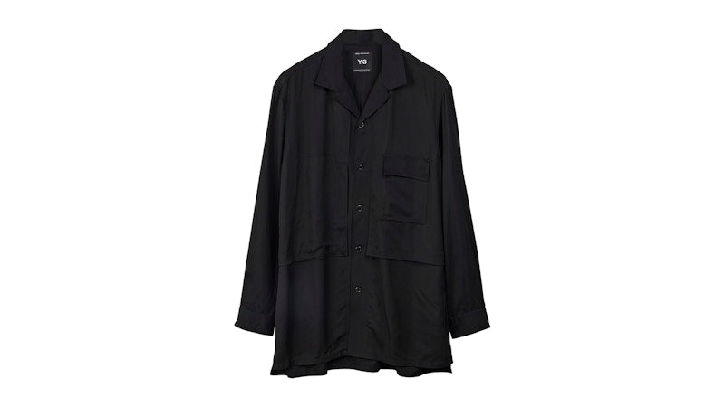 adidas Y-3 Rayon Twill Shirt Black