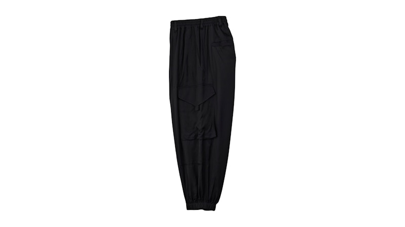 adidas Y-3 Rayon Twill Tracksuit Bottoms Black
