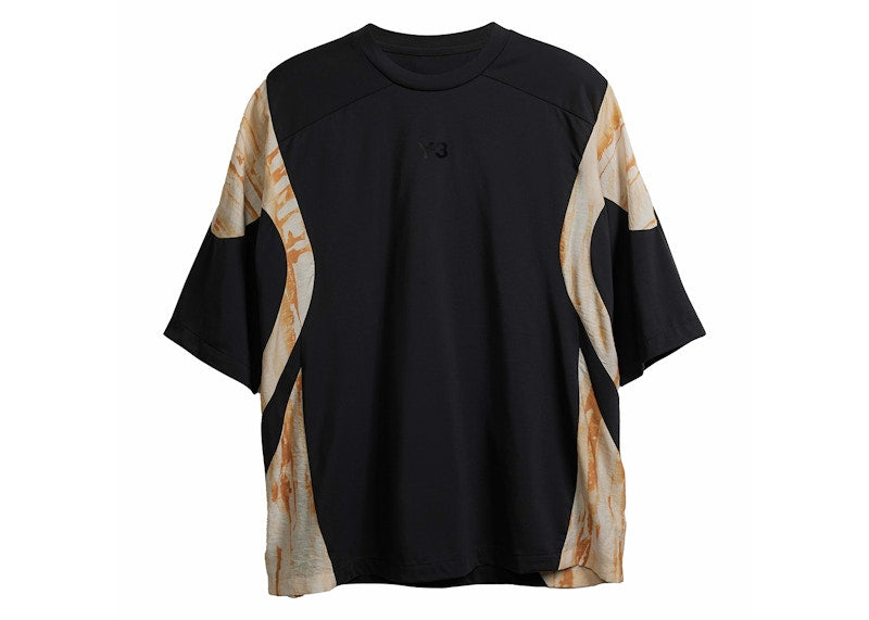 adidas Y-3 Rust Dye Short Sleeve Tee Black/Multicolor