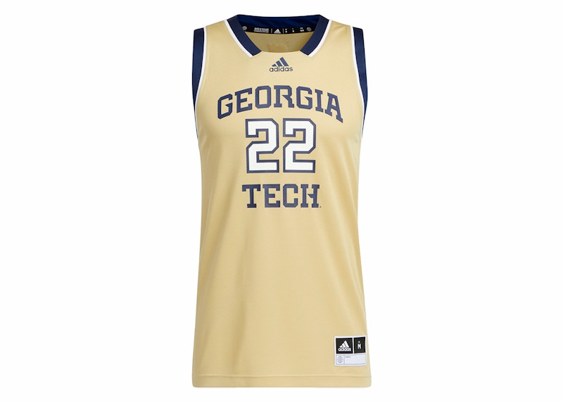 adidas Yellow Jackets Swingman Jersey Team Sand/Team Navy