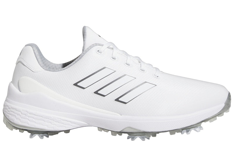 adidas ZG23 Wide Golf Cloud White Dark Silver Metallic Silver Metallic