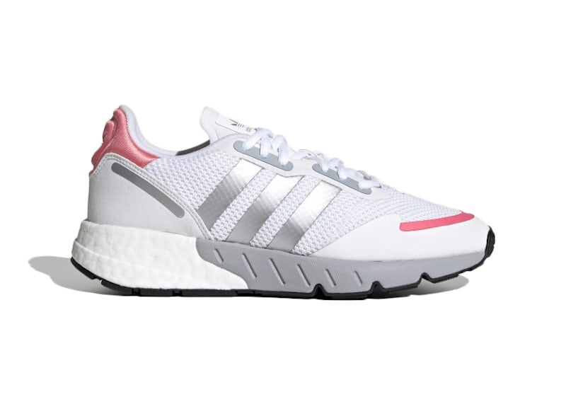 adidas ZX 1K Boost White Silver Metallic (Women's)