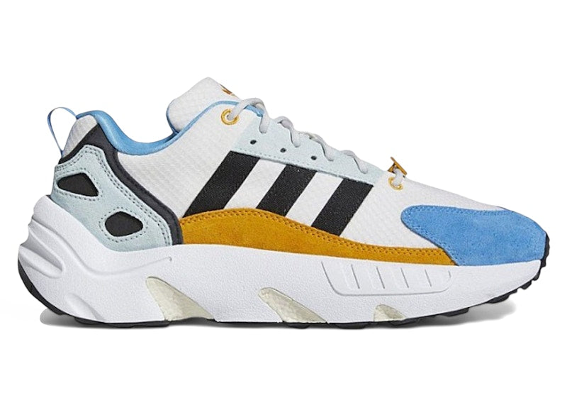 adidas ZX 22 Boost White Pulse Blue Gold