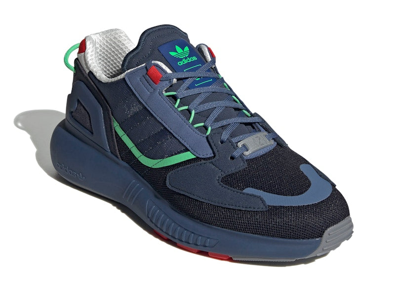 adidas ZX 5K Boost Navy Signal Green