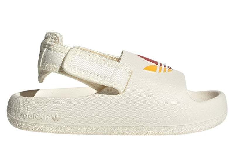 adidas adiFOM Adilette Slides Cream White Active Purple Better Scarlet (PS)