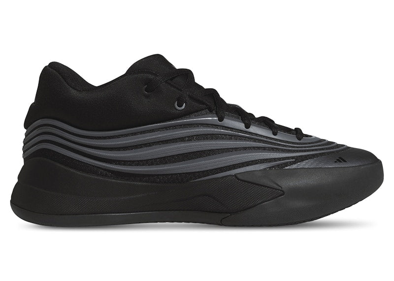 adidas Dame 10 Core Black Iron Metallic