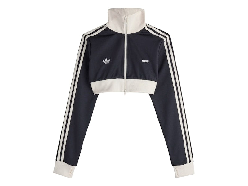 adidas x Avavav Cropped Track Top Black