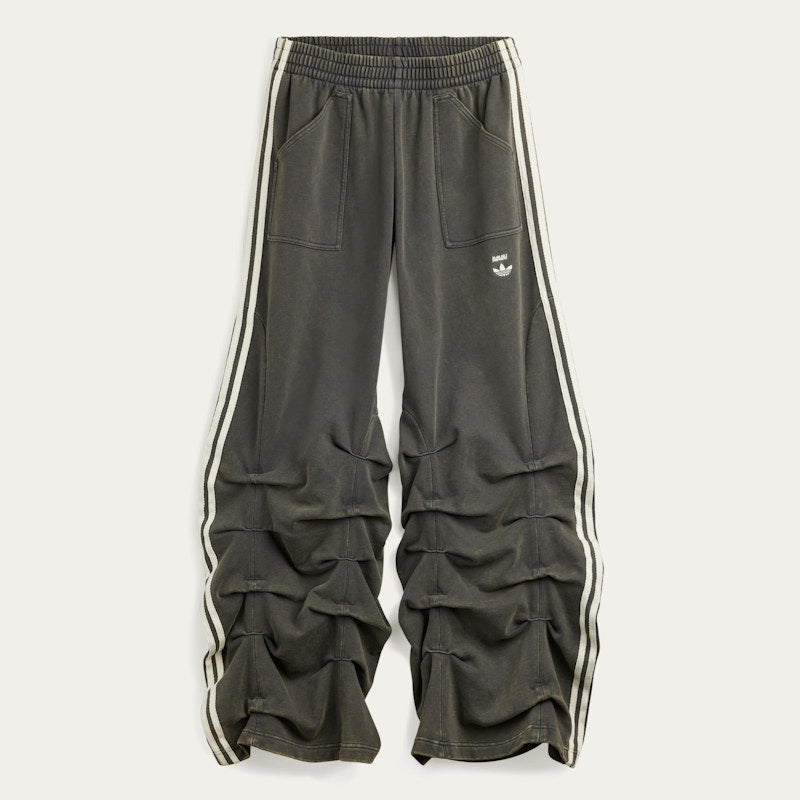 adidas x Avavav Pleated Track Ruched Pants Carbon