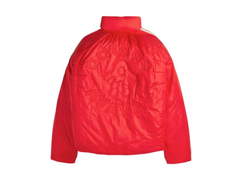 adidas x Avavav Puffer Jacket Scarlet Red