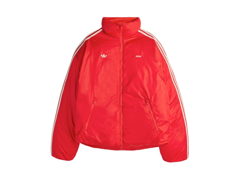 adidas x Avavav Puffer Jacket Scarlet Red