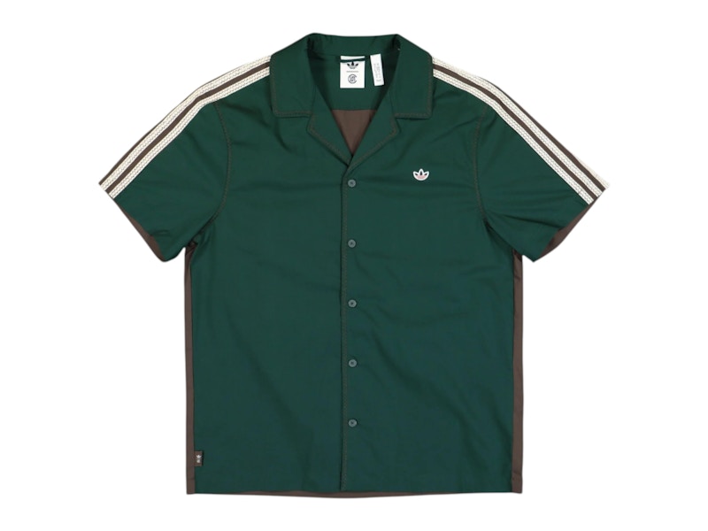 adidas x CLOT Bowling Shirt (Asia Sizing) Dark Brown