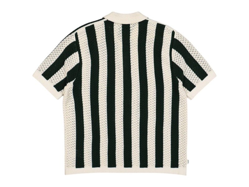 adidas x CLOT Knit Polo (Asia Sizing) Green Night/Cream White
