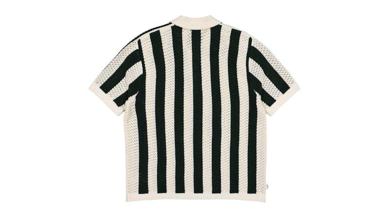 adidas x CLOT Knit Polo Green Night/Cream White