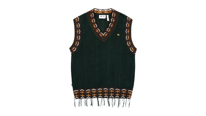 adidas x CLOT Knit Vest Green Night