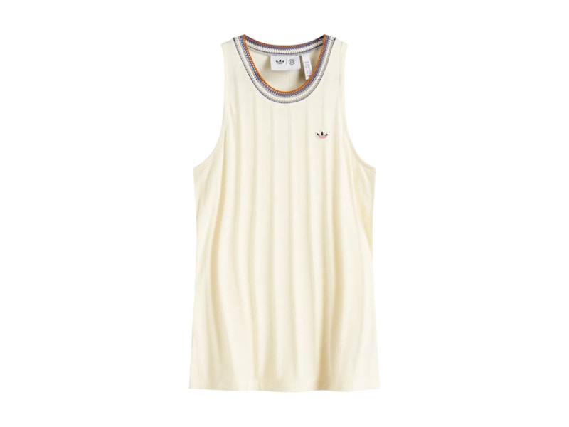 adidas x CLOT Rib Tank Cream White