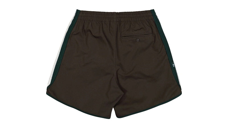 adidas x CLOT Sprinter Shorts Green Night/Dark Brown