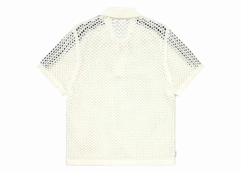 adidas x Edison Chen Crochet Polo Shirt White