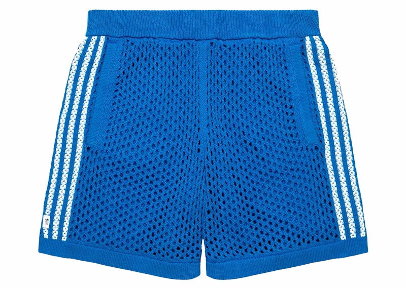 adidas x Edison Chen Crochet Shorts Blue