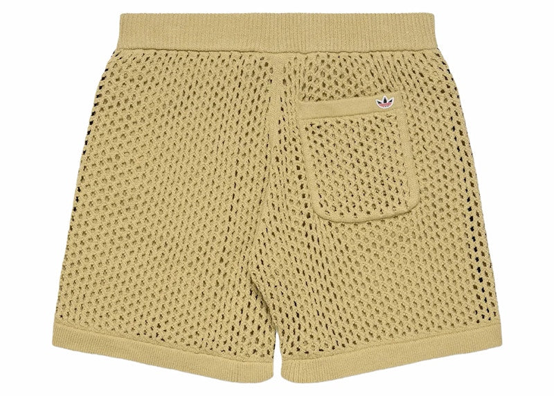 adidas x Edison Chen Crochet Shorts Brown