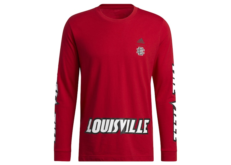 adidas x Eric Emanuel Louisville Midnight Madness Graphic L/S Tee Team Power Red