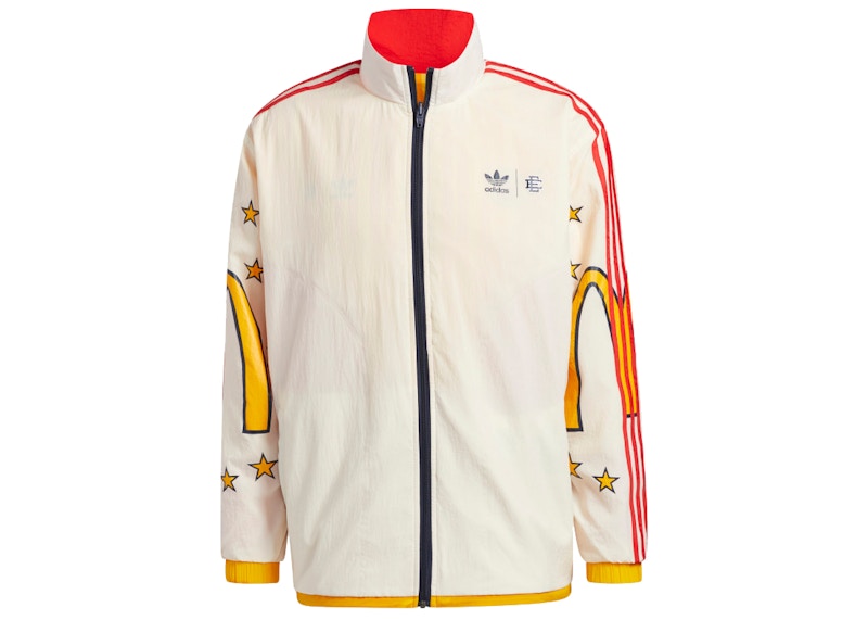 adidas x Eric Emanuel Mcdonald's Reversible Track Jacket White/Gold