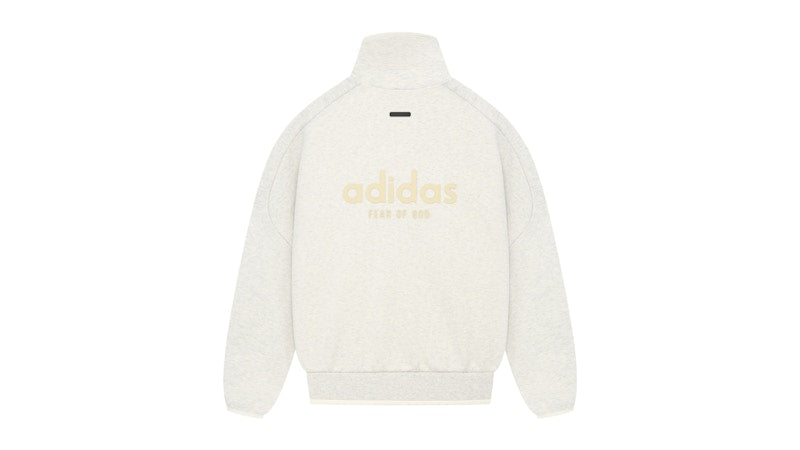 adidas x Fear of God Athletics Full Zip Track Jacket Oatmeal