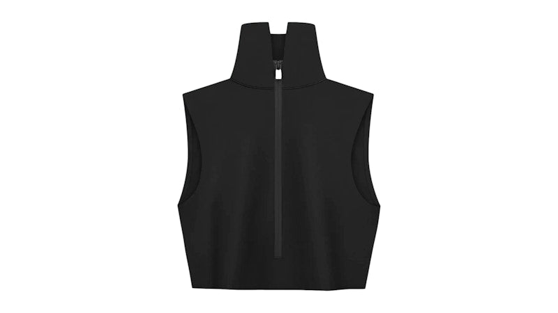 adidas x Fear of God Athletics Women's High Neck Crop Top Black