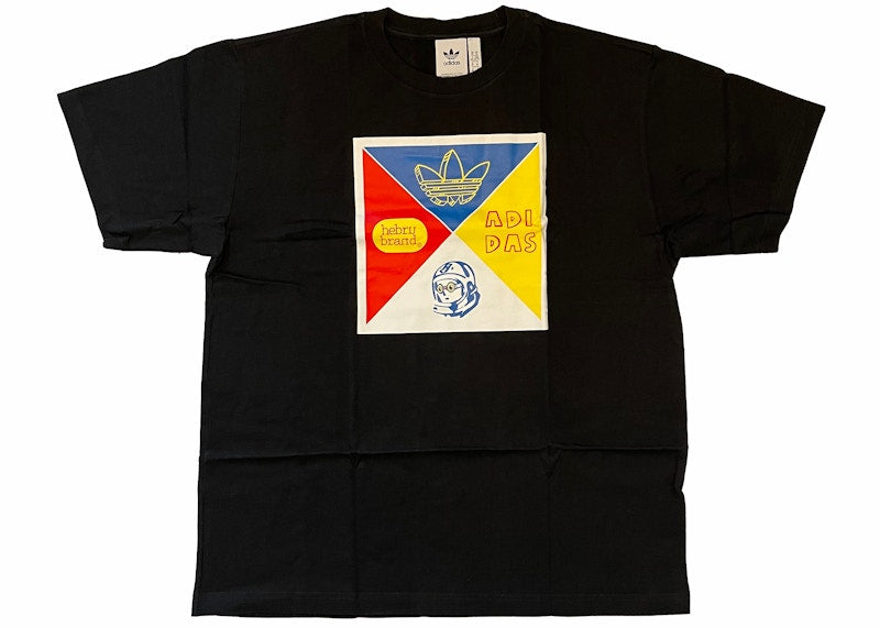 adidas x Hebru Brantley x BBC Logo T-shirt Black