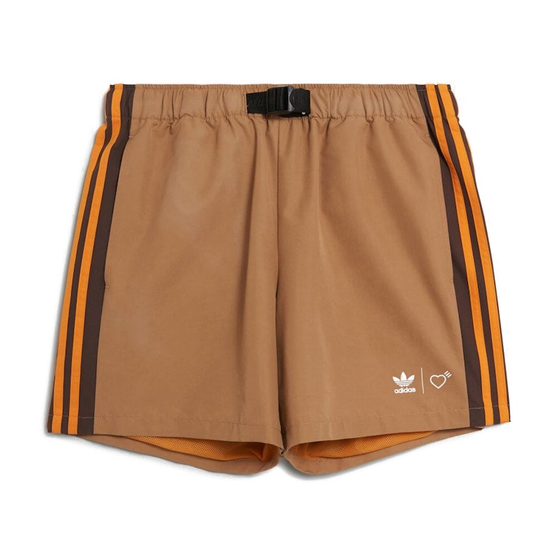 adidas x Human Made Wind Shorts Brown