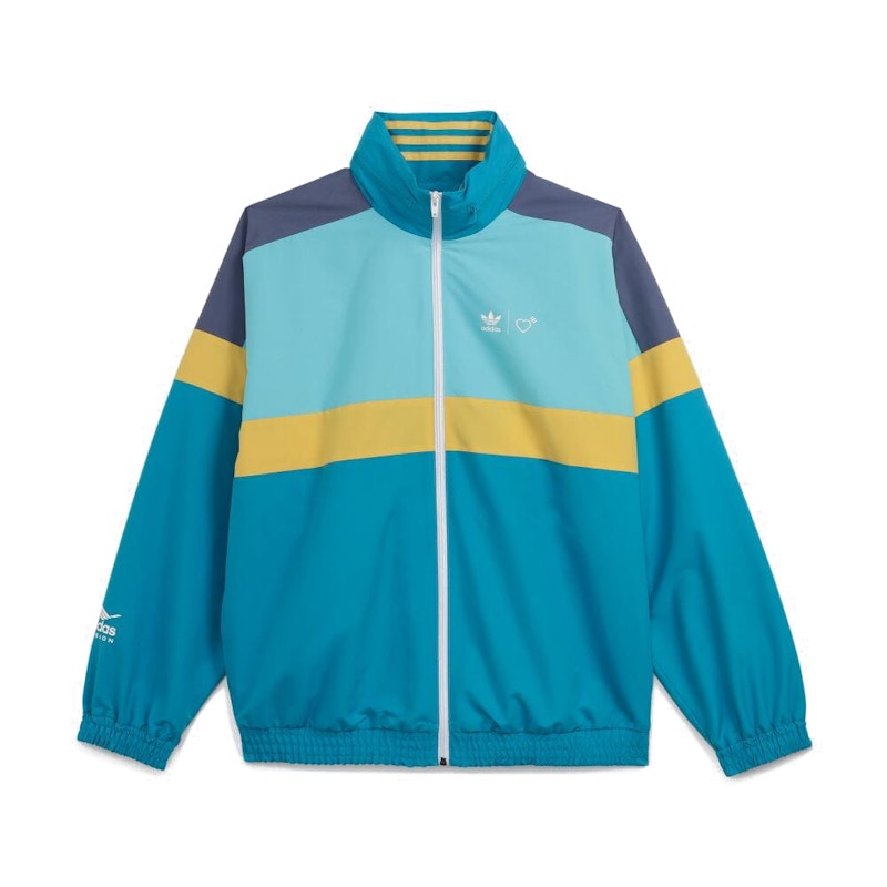 adidas x Human Made Windbreaker Jacket Aqua