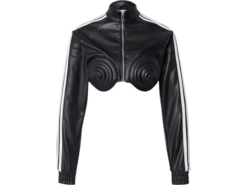 adidas x Jeremy Scott Between Season Leather Jacket Black